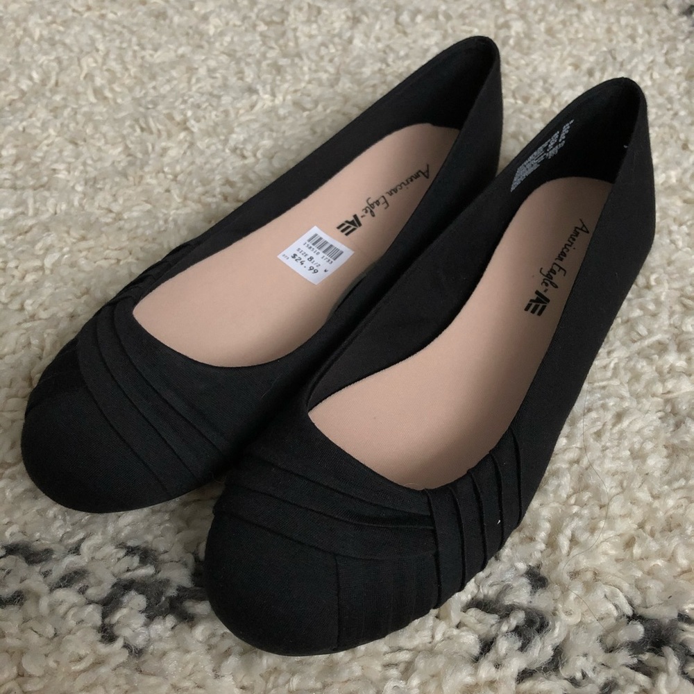 American Eagle by Payless 8.5W black flats